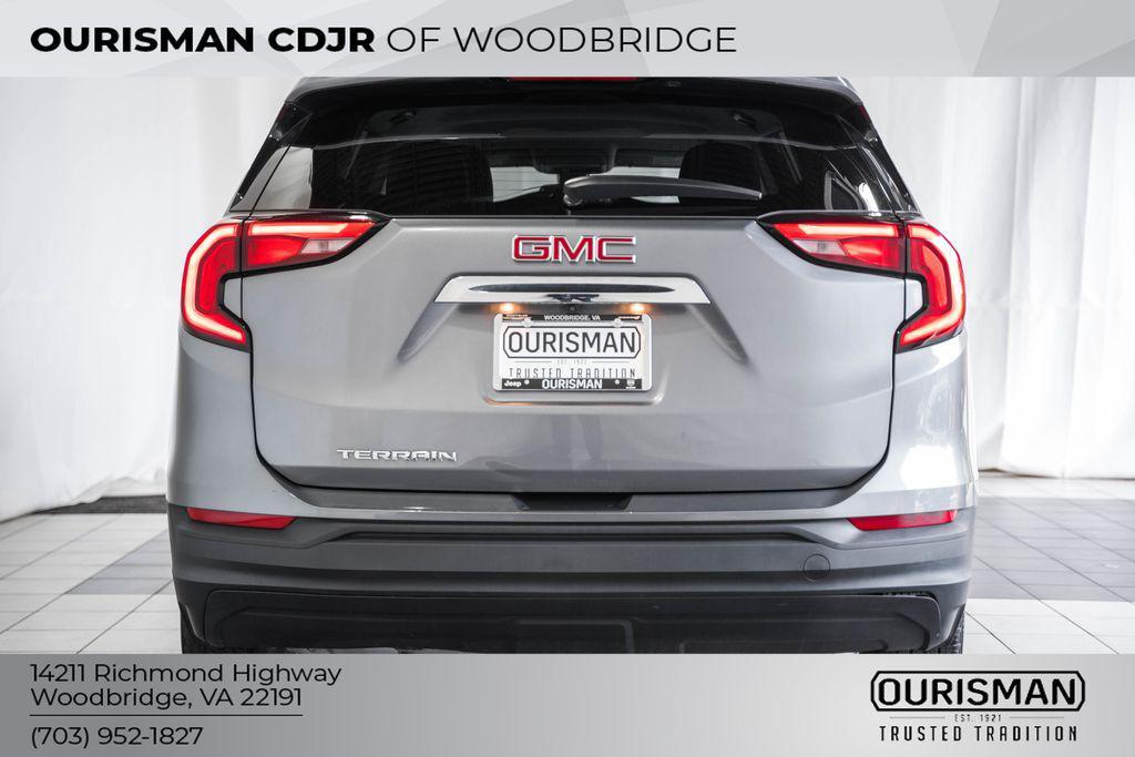 used 2021 GMC Terrain car, priced at $17,500