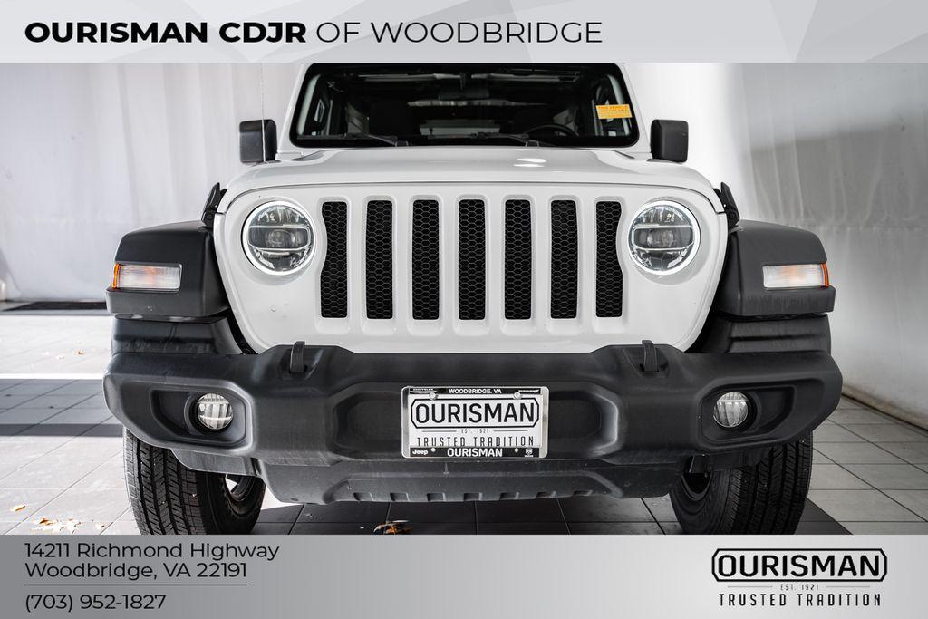 used 2021 Jeep Wrangler Unlimited car, priced at $27,500