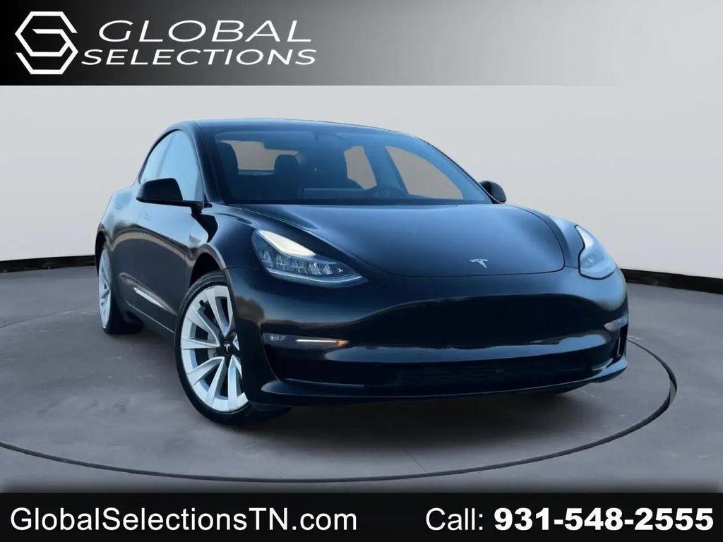 used 2021 Tesla Model 3 car, priced at $21,000