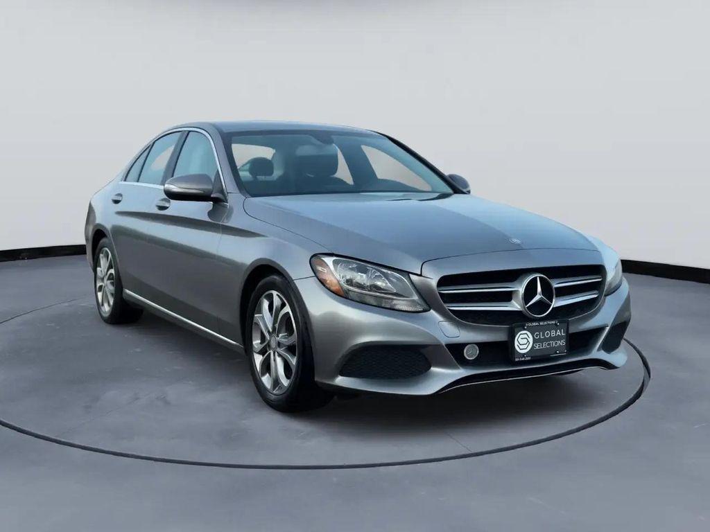 used 2015 Mercedes-Benz C-Class car, priced at $12,458