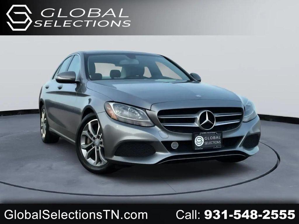 used 2015 Mercedes-Benz C-Class car, priced at $12,458