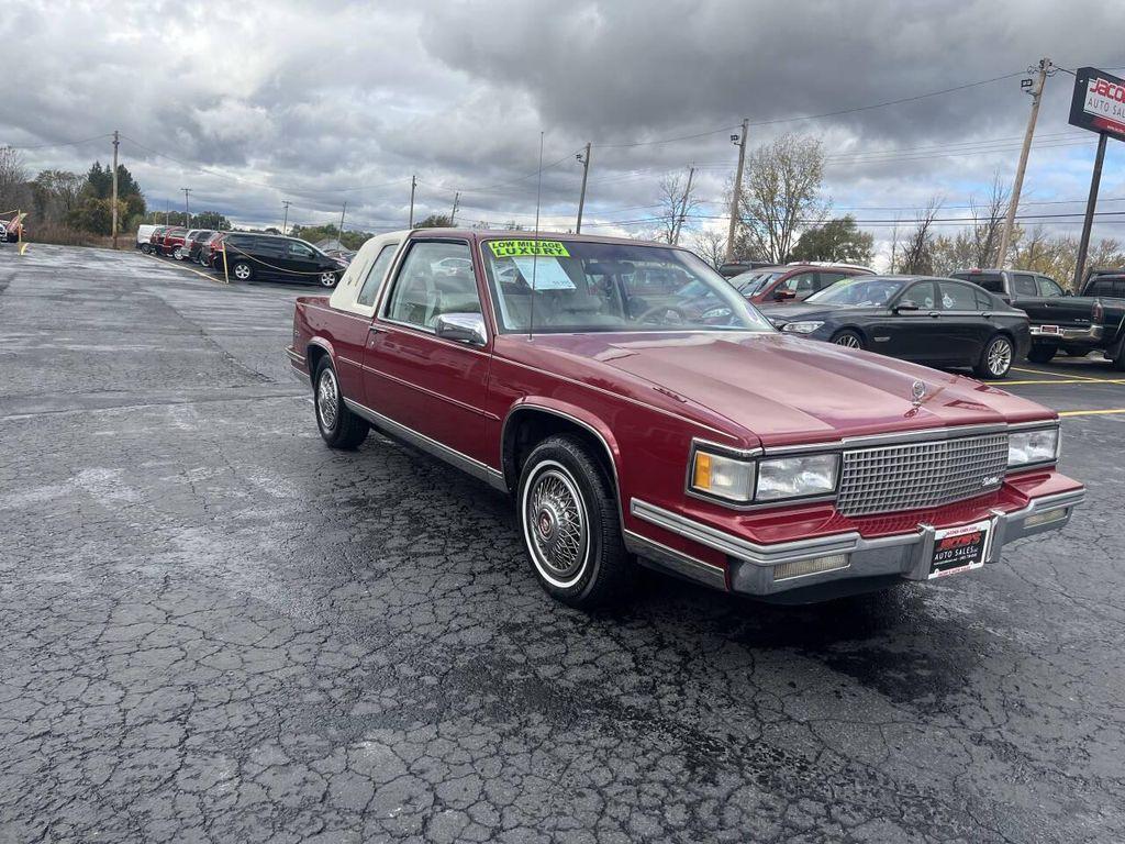 used 1987 Cadillac DeVille car, priced at $9,695