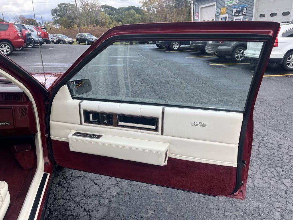 used 1987 Cadillac DeVille car, priced at $9,695