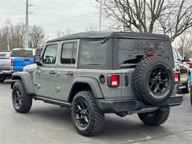 used 2022 Jeep Wrangler Unlimited car, priced at $27,995
