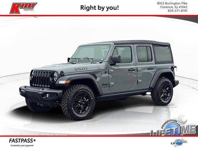 used 2022 Jeep Wrangler Unlimited car, priced at $27,995