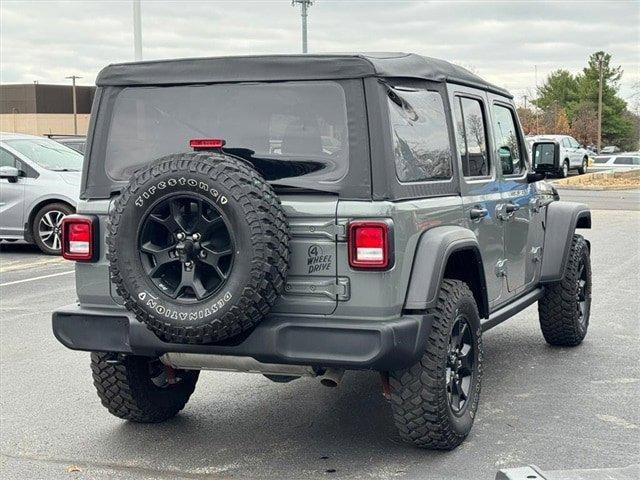 used 2022 Jeep Wrangler Unlimited car, priced at $27,995