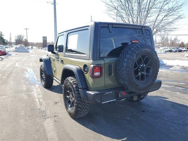 used 2025 Jeep Wrangler car, priced at $35,725
