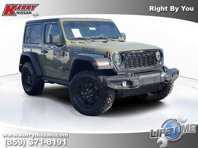 used 2025 Jeep Wrangler car, priced at $35,275