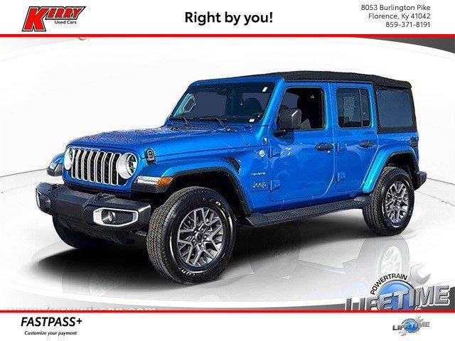 used 2024 Jeep Wrangler car, priced at $35,225