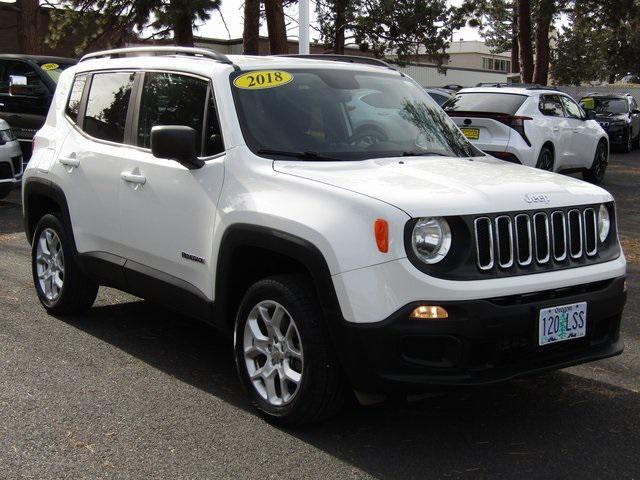 used 2018 Jeep Renegade car, priced at $15,836