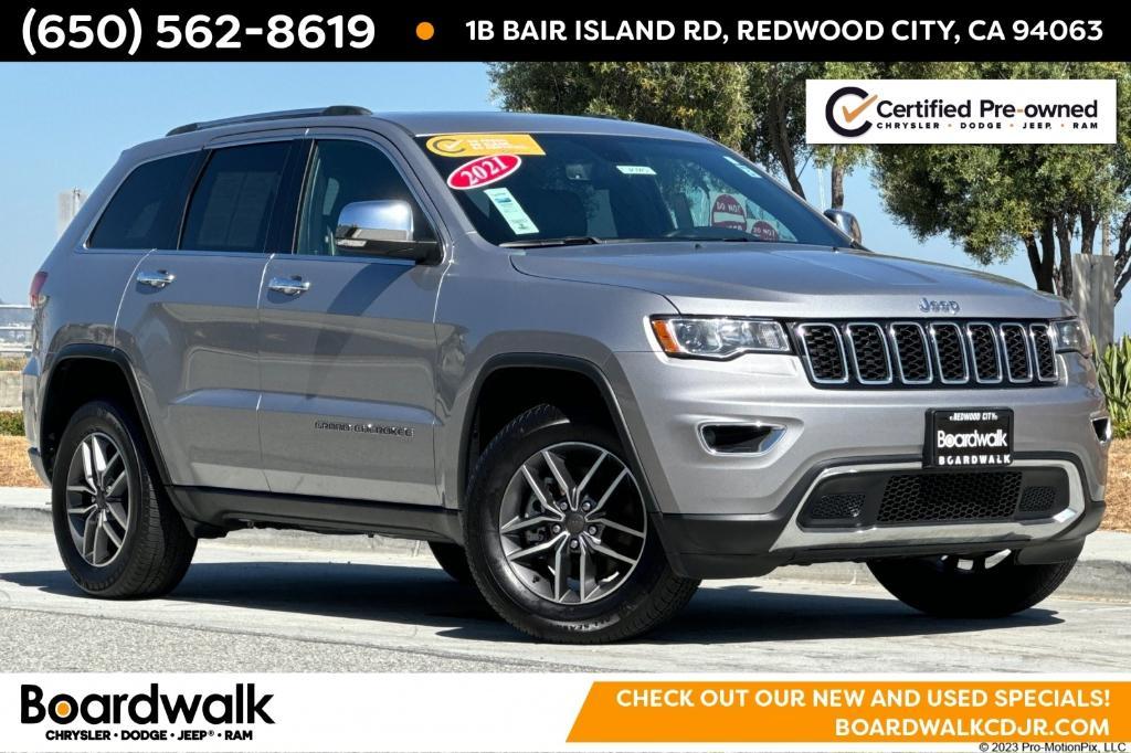 used 2021 Jeep Grand Cherokee car, priced at $22,499