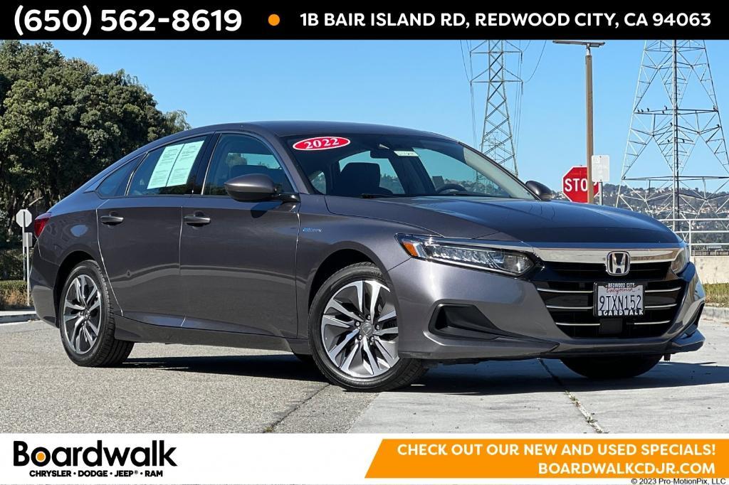 used 2022 Honda Accord Hybrid car, priced at $19,988