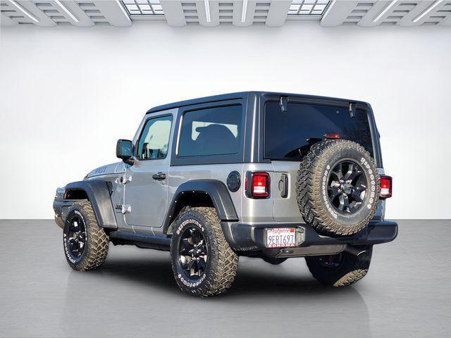 used 2021 Jeep Wrangler car, priced at $28,494