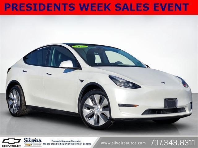 used 2021 Tesla Model Y car, priced at $25,994