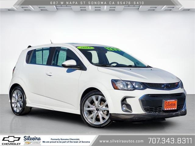 used 2018 Chevrolet Sonic car, priced at $12,494
