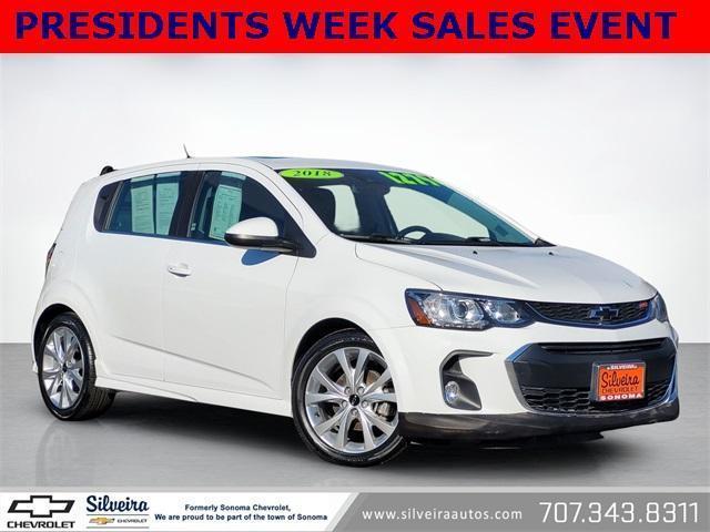 used 2018 Chevrolet Sonic car, priced at $10,594