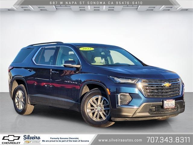 used 2022 Chevrolet Traverse car, priced at $26,994