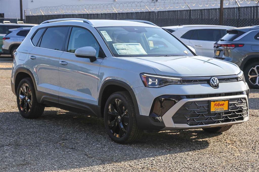 new 2025 Volkswagen Taos car, priced at $26,033