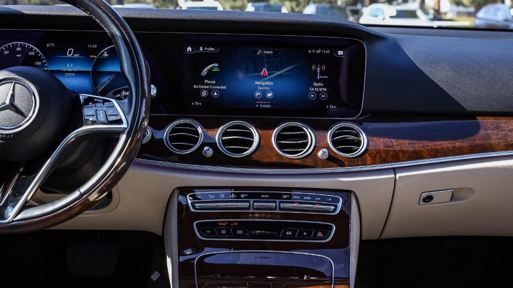 used 2022 Mercedes-Benz E-Class car, priced at $35,114