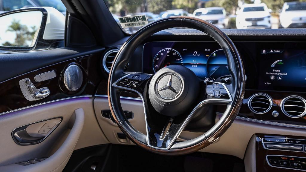 used 2022 Mercedes-Benz E-Class car, priced at $35,114
