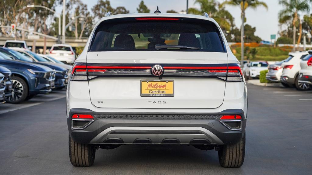 new 2025 Volkswagen Taos car, priced at $25,578