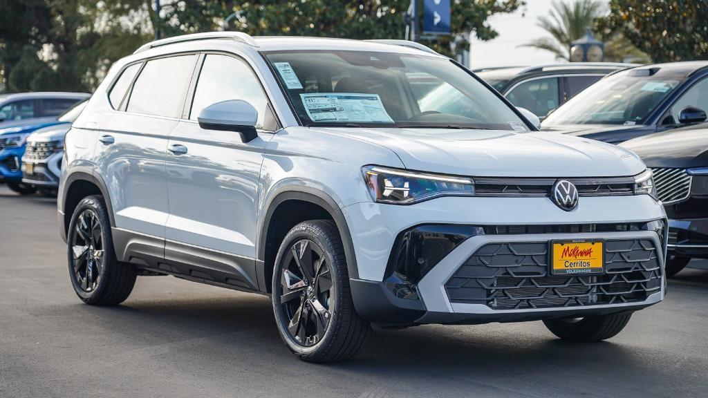new 2025 Volkswagen Taos car, priced at $25,578