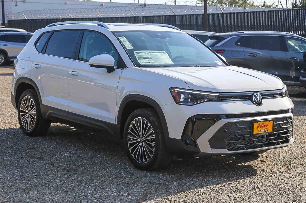 new 2025 Volkswagen Taos car, priced at $26,895