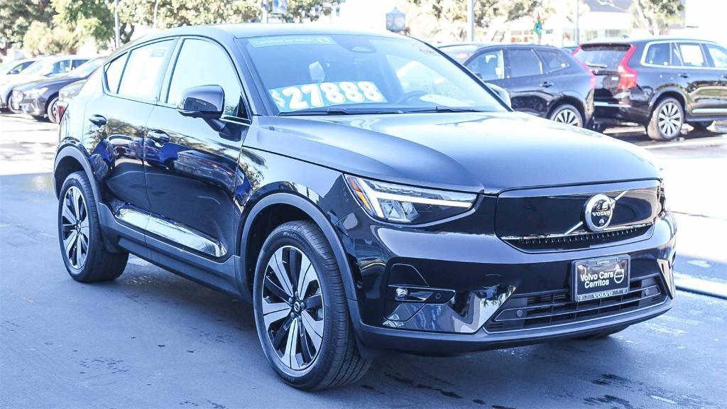 used 2023 Volvo C40 Recharge Pure Electric car, priced at $24,971