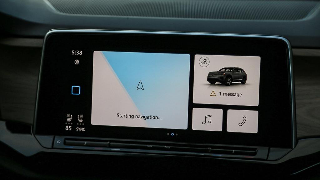 new 2026 Volkswagen Atlas car, priced at $46,524