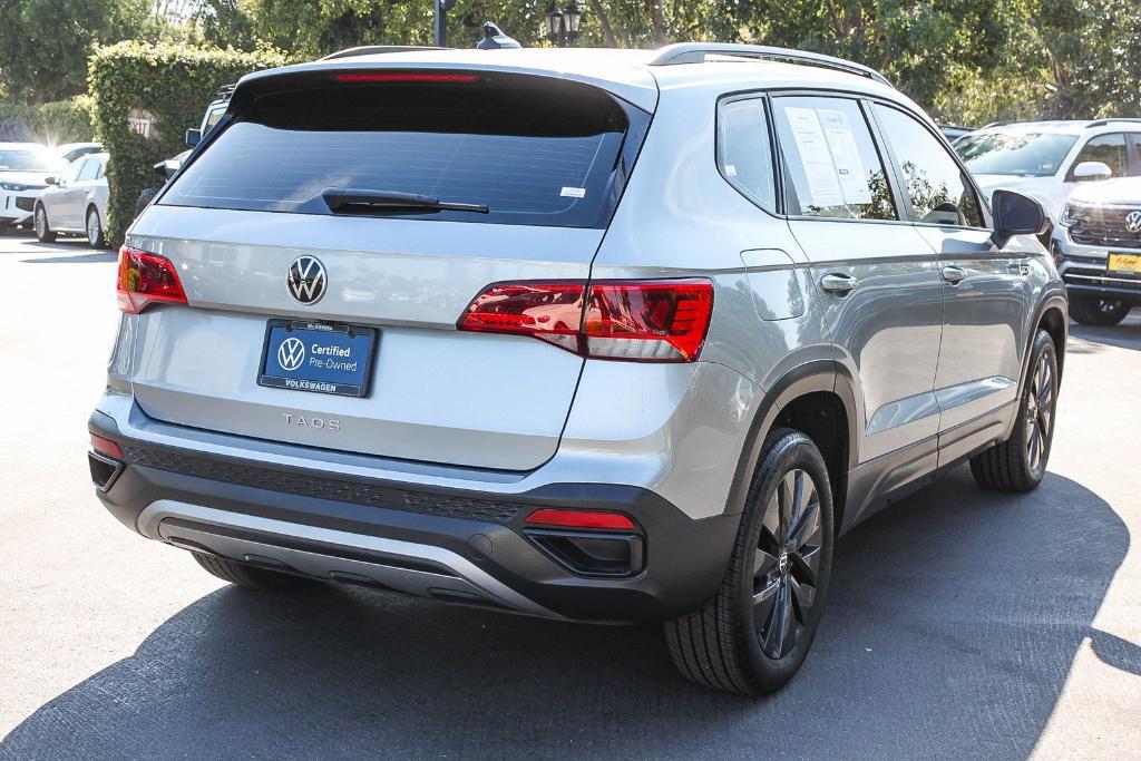 used 2024 Volkswagen Taos car, priced at $18,999