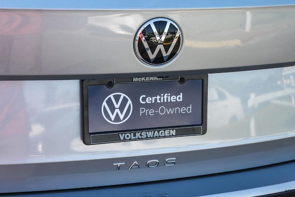 used 2024 Volkswagen Taos car, priced at $18,999
