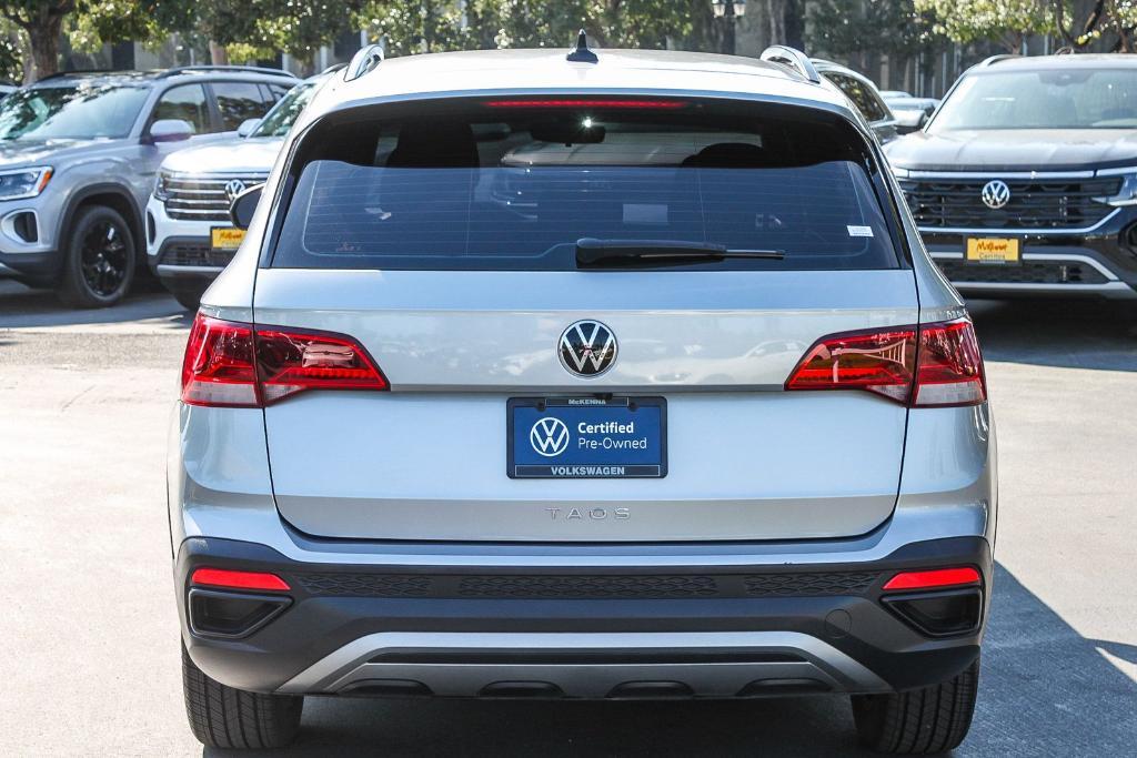 used 2024 Volkswagen Taos car, priced at $18,999