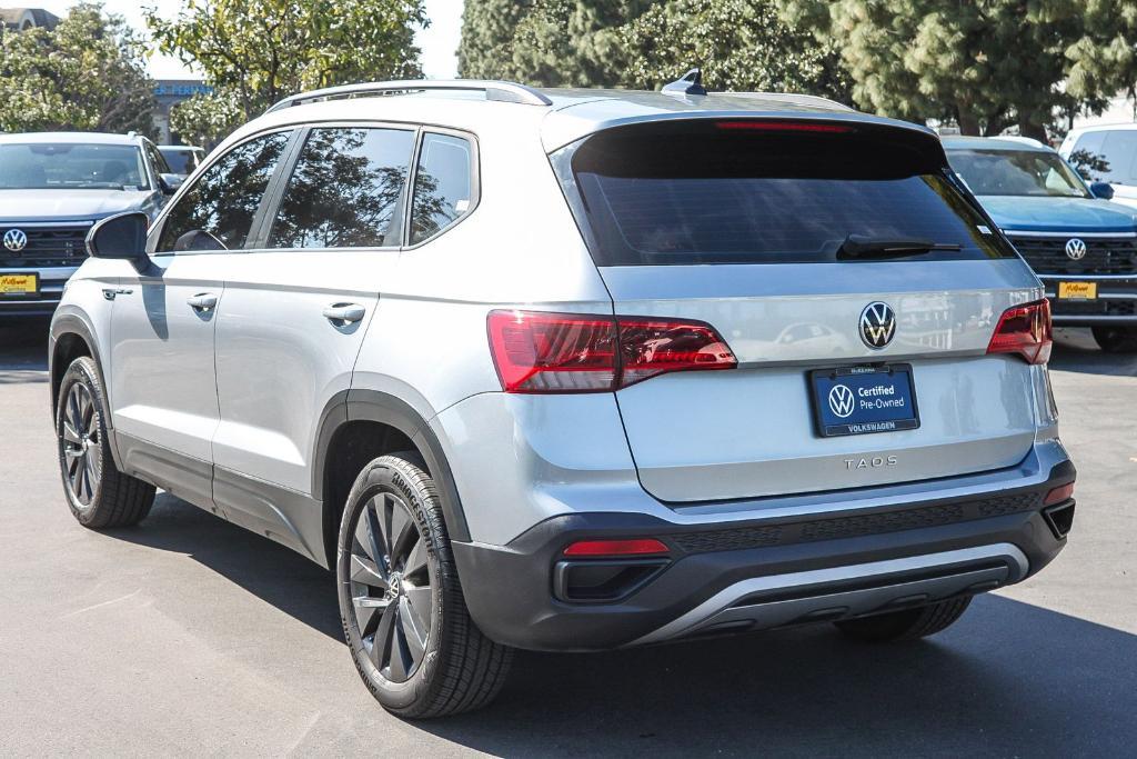 used 2024 Volkswagen Taos car, priced at $18,999