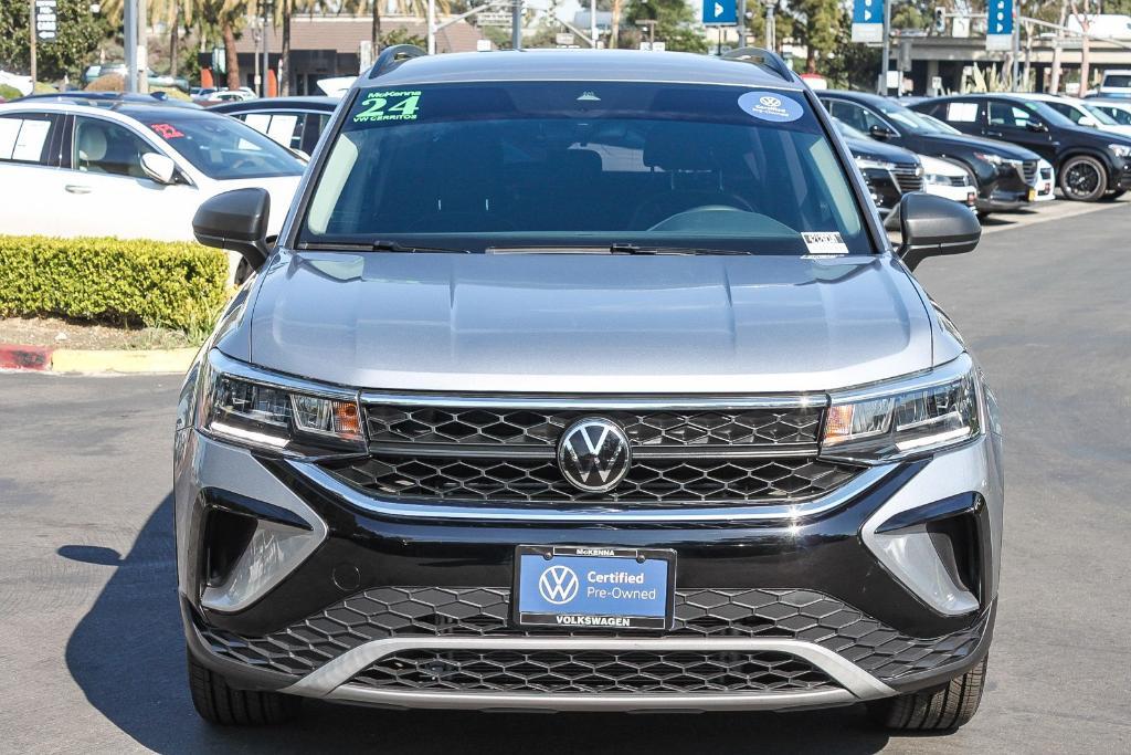 used 2024 Volkswagen Taos car, priced at $18,999