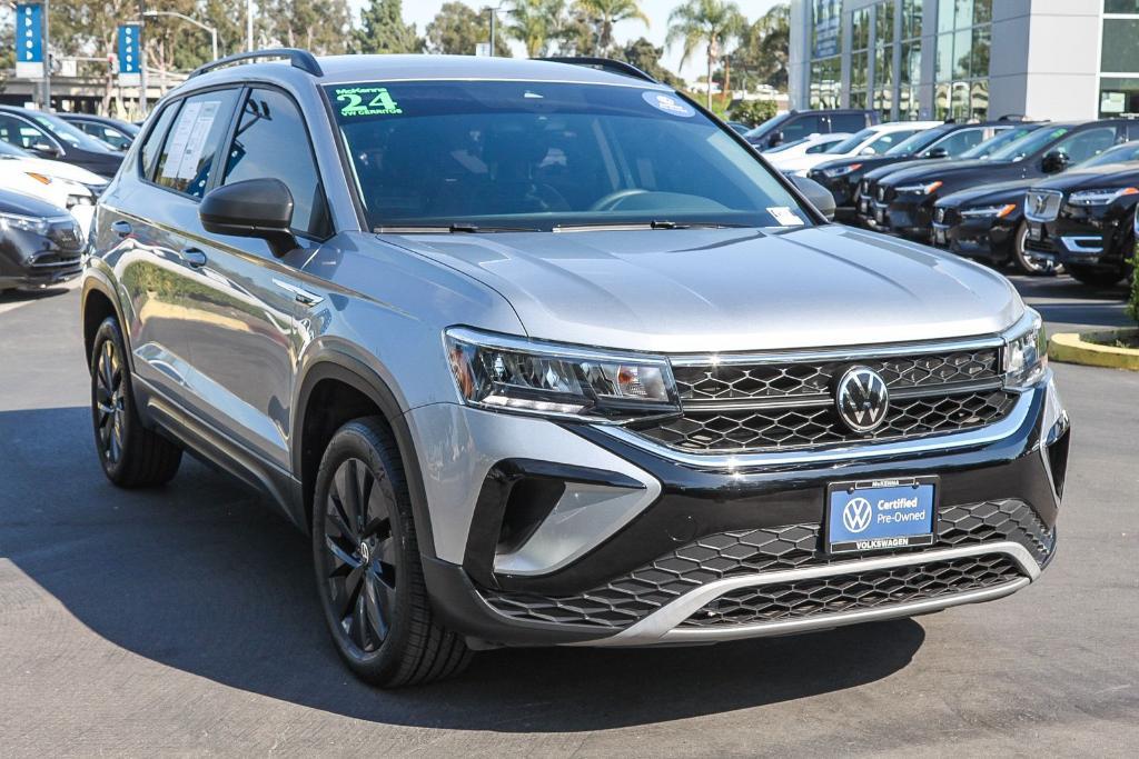 used 2024 Volkswagen Taos car, priced at $18,999