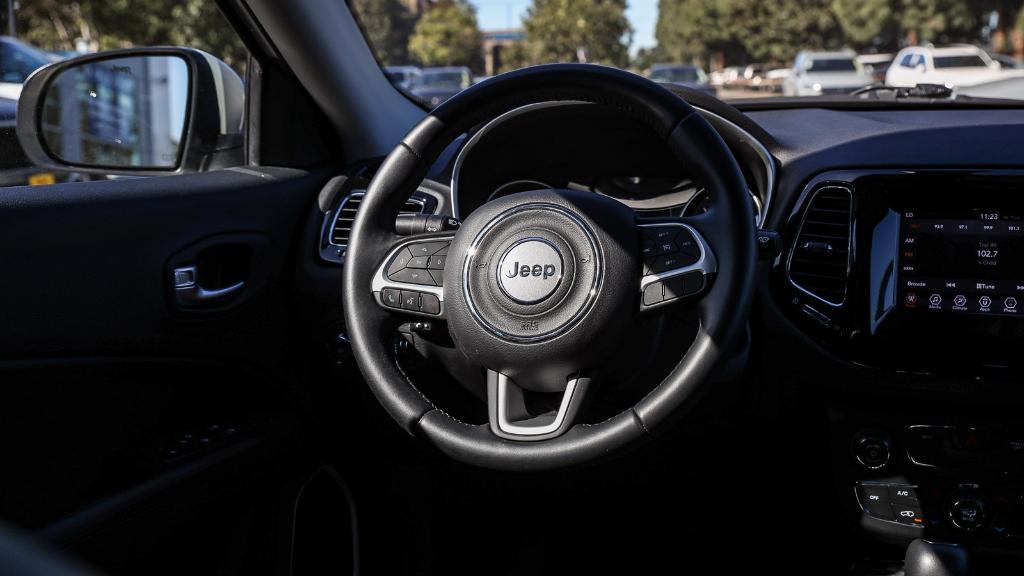 used 2021 Jeep Compass car, priced at $18,964