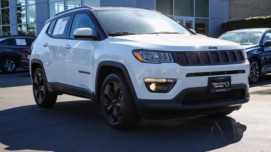 used 2021 Jeep Compass car, priced at $18,964