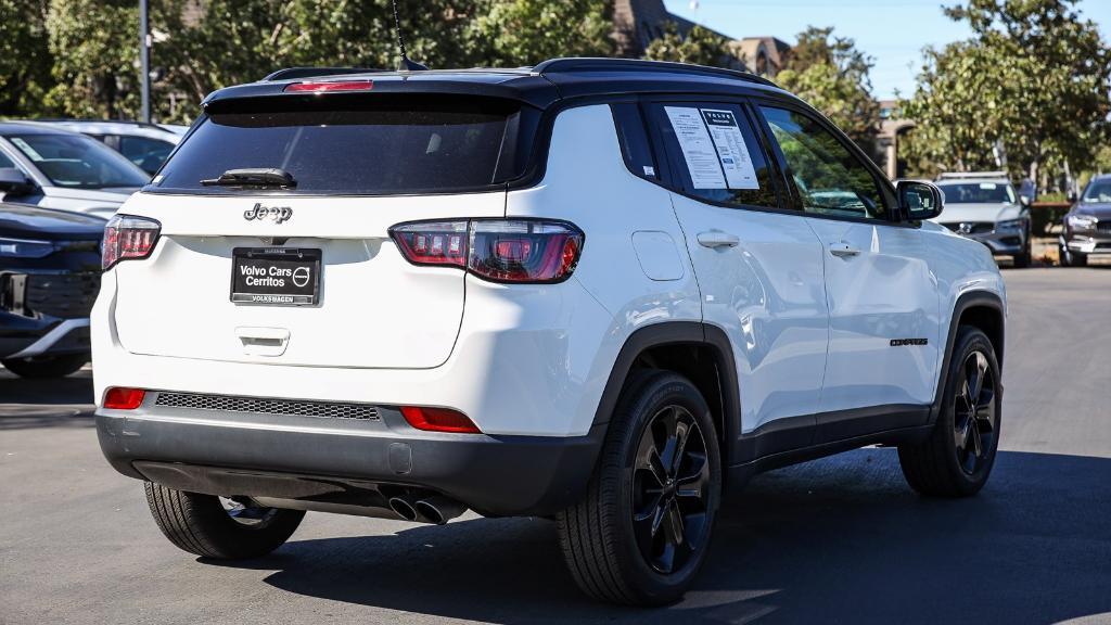 used 2021 Jeep Compass car, priced at $18,964