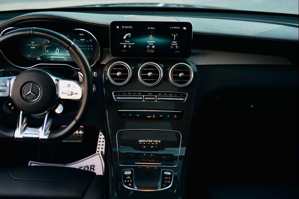 used 2020 Mercedes-Benz AMG GLC 63 car, priced at $49,888