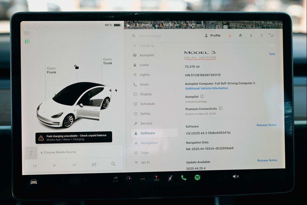 used 2019 Tesla Model 3 car, priced at $20,888