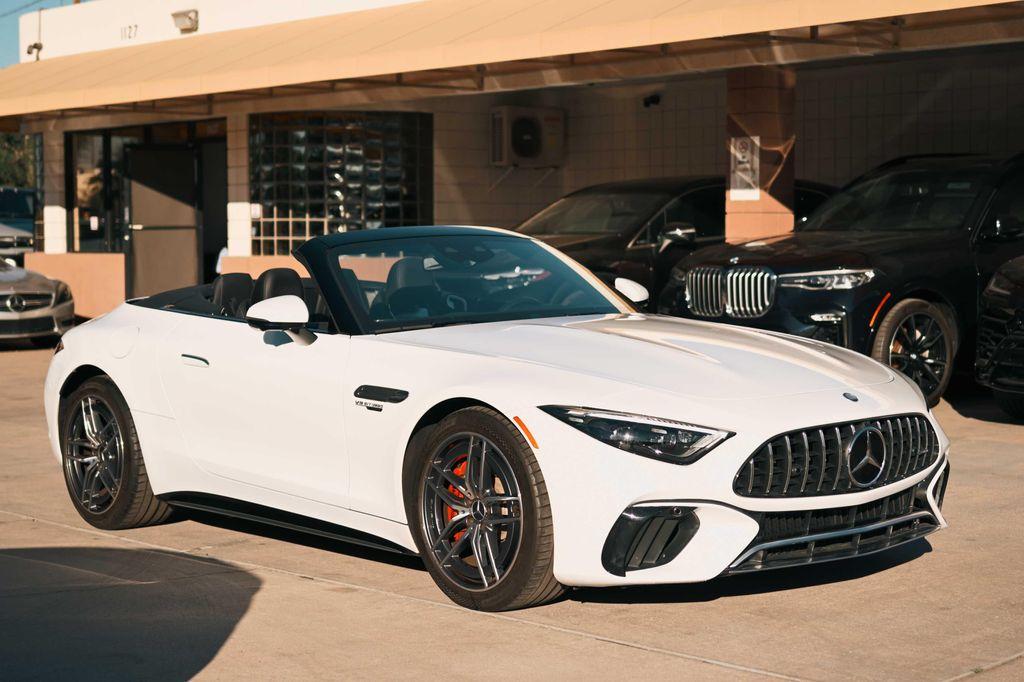 used 2024 Mercedes-Benz AMG SL 55 car, priced at $109,888