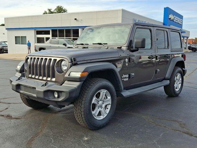 used 2020 Jeep Wrangler Unlimited car, priced at $19,499