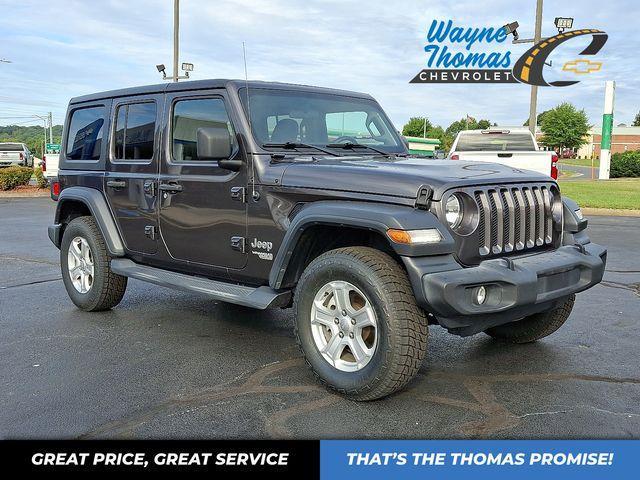 used 2020 Jeep Wrangler Unlimited car, priced at $19,499