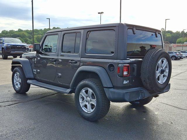 used 2020 Jeep Wrangler Unlimited car, priced at $19,499