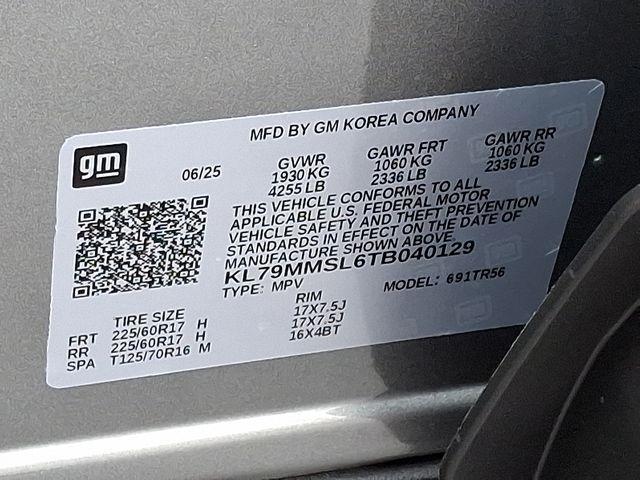 new 2026 Chevrolet TrailBlazer car, priced at $25,773