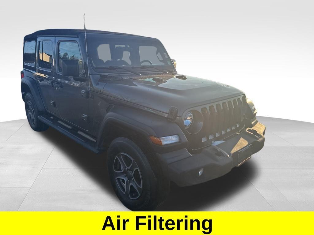 used 2022 Jeep Wrangler Unlimited car, priced at $28,395