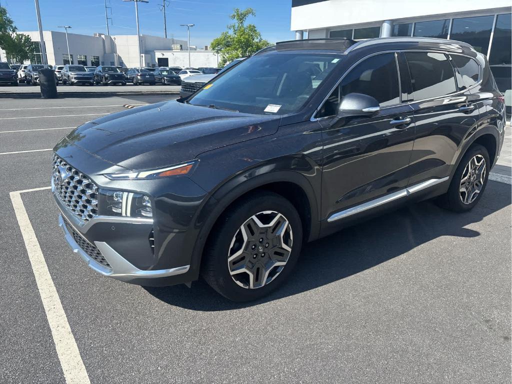 used 2021 Hyundai Santa Fe car, priced at $24,172