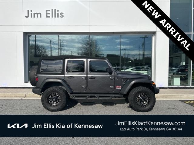 used 2018 Jeep Wrangler Unlimited car, priced at $26,991