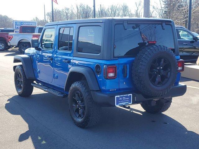used 2021 Jeep Wrangler Unlimited car, priced at $22,955
