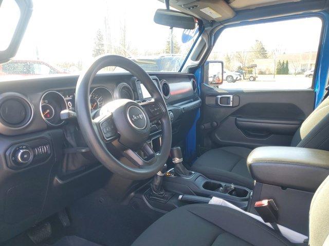 used 2021 Jeep Wrangler Unlimited car, priced at $22,955
